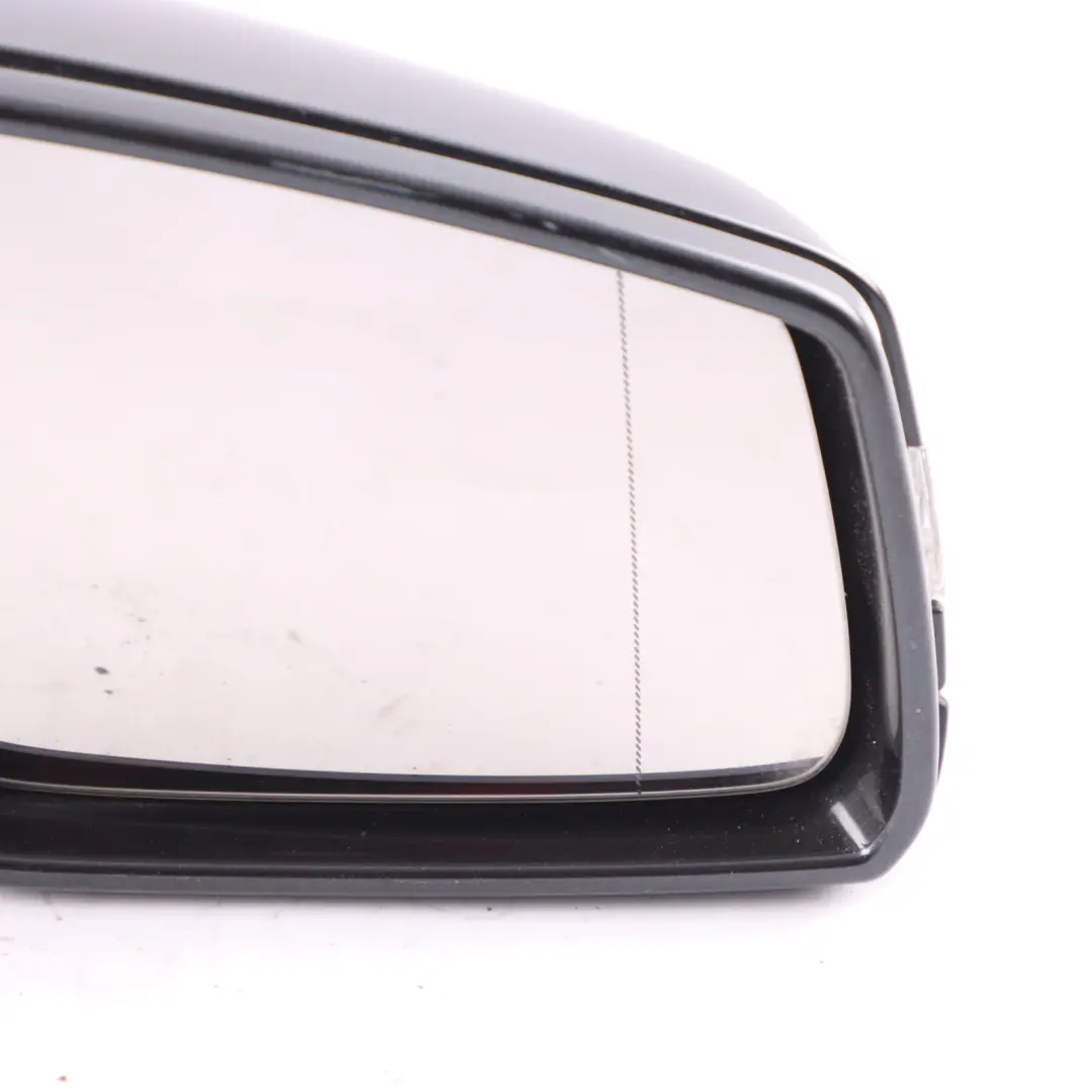 Mercedes W204 Wing Mirror Exterior Door Right O/S Magnetite Black Metallic - 183