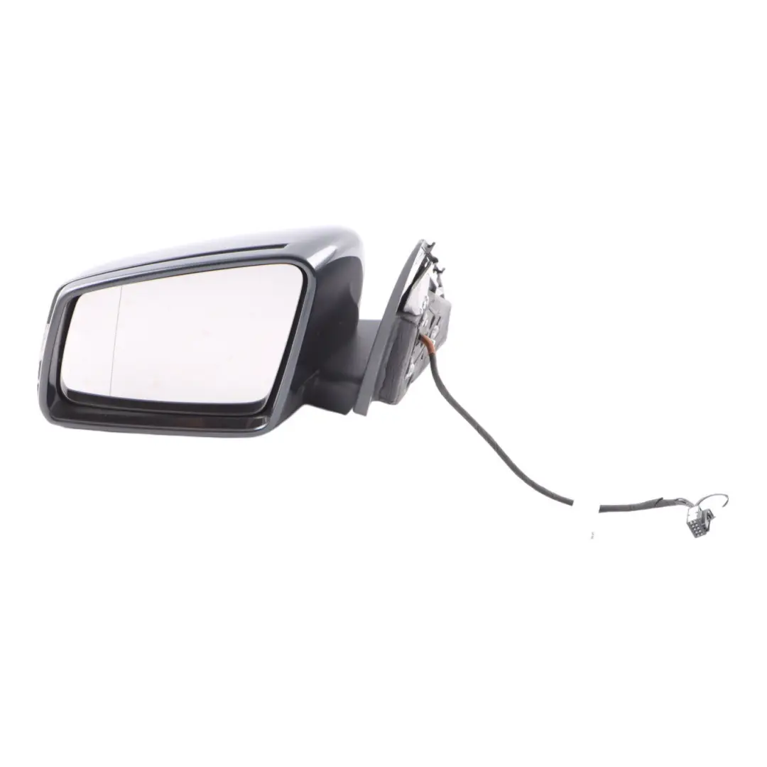 Mercedes W204 Wing Mirror Door Left N/S Auto Dip Magnetite Black Metallic - 183