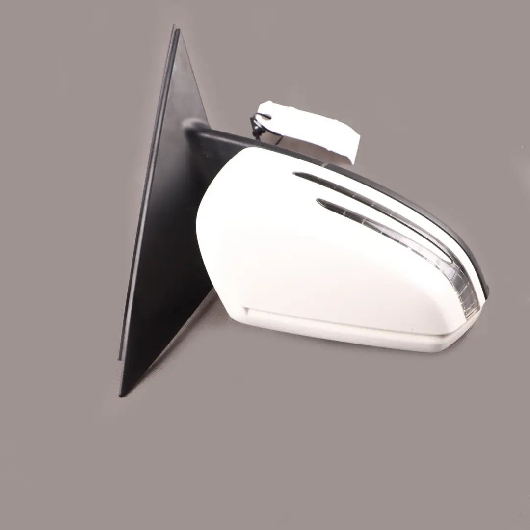 Mercedes W204 Wing Mirror Power Fold Door Right O/S Polar White - 149