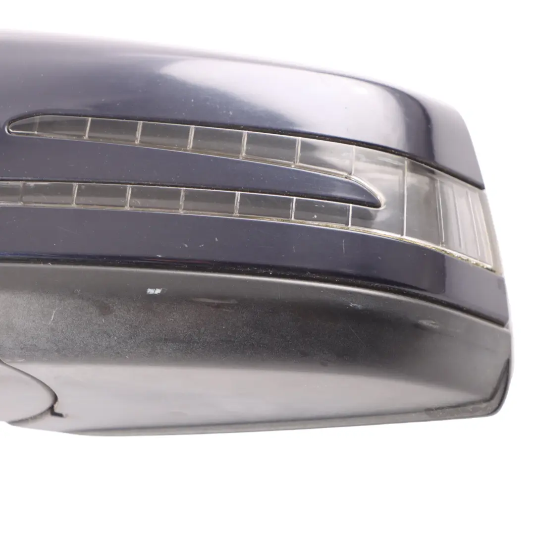 Mercedes W204 Wing Mirror Electric Door Left N/S Tanzanite Blue Metallic - 359