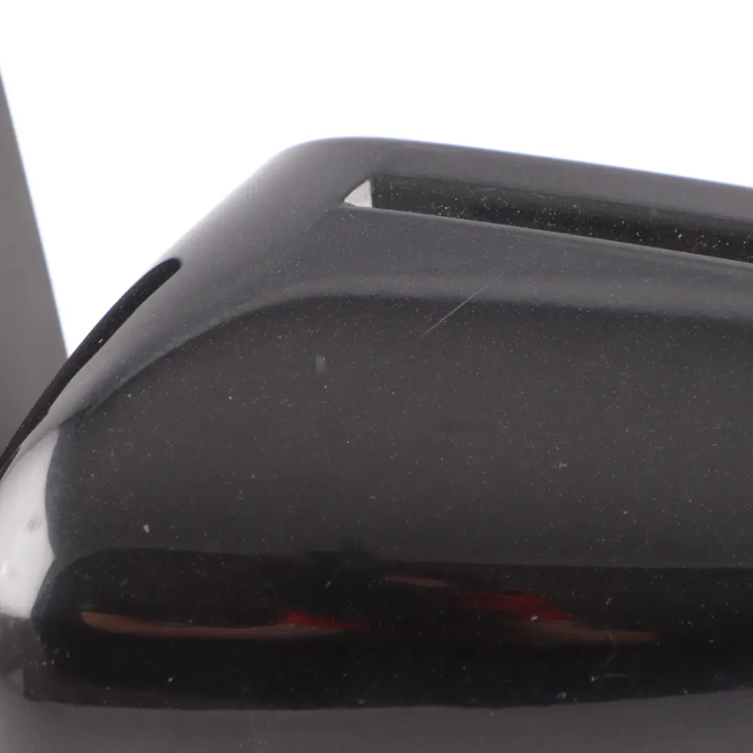 Mercedes W204 Wing Mirror Power Fold Auto Dip Door Left N/S Obsidian Black