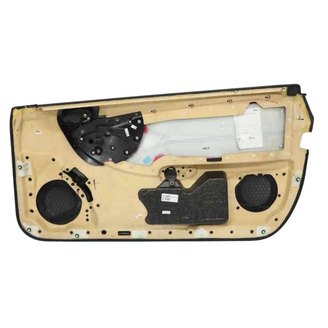 Mercedes CLK C209 Front Door Left N/S Lining Cover Trim Panel Leather Black