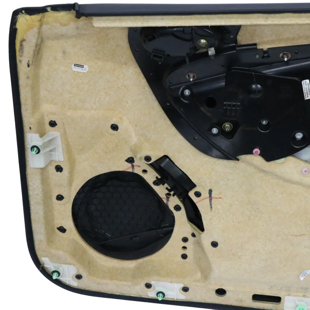 Mercedes CLK C209 Front Door Left N/S Lining Cover Trim Panel Leather Black