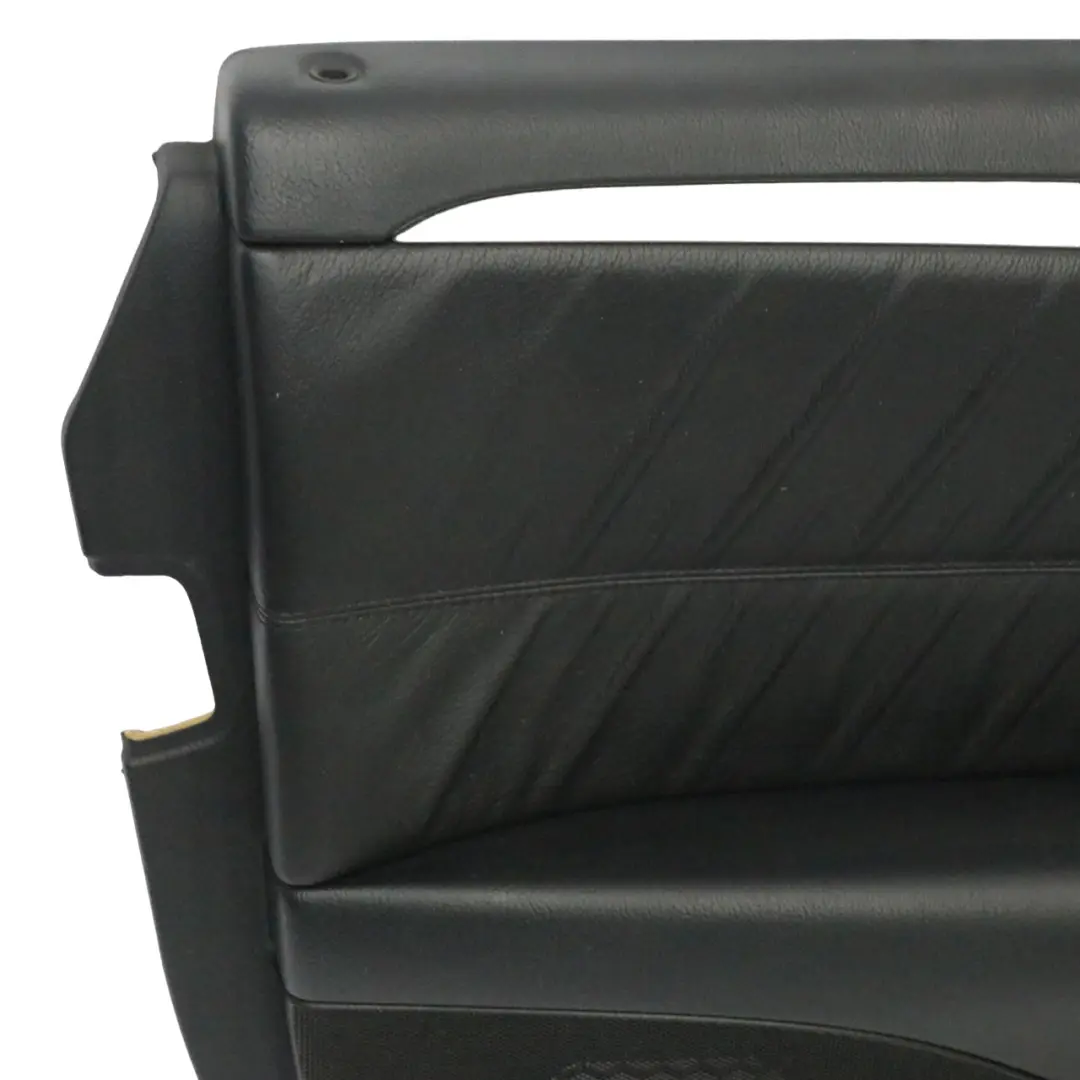 Mercedes CLK C209 Front Door Left N/S Lining Cover Trim Panel Leather Black