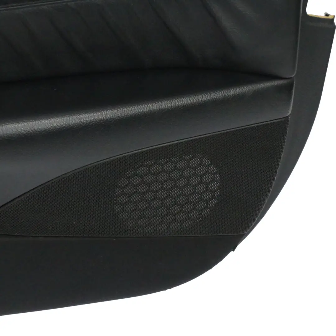 Mercedes CLK C209 Front Door Right O/S Lining Cover Trim Panel Leather Black