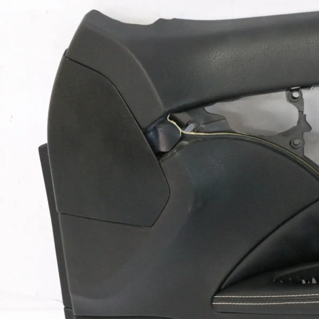 Mercedes W211 Door Card Front Right O/S Door Trim Panel Lining Leather Black