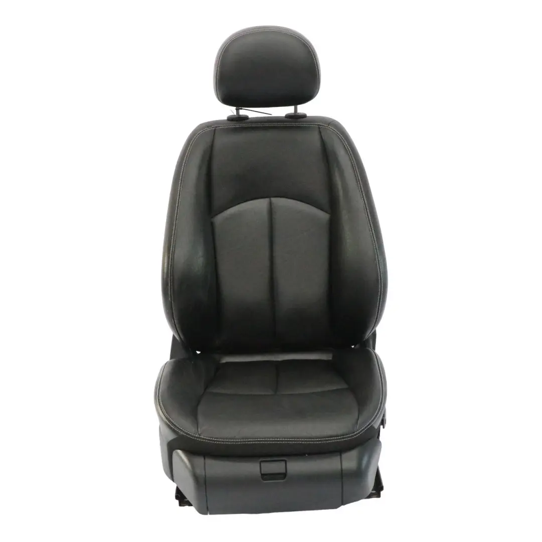 Front Seat Mercedes W211 Right O/S Leather Nappa Black Semi-Aniline