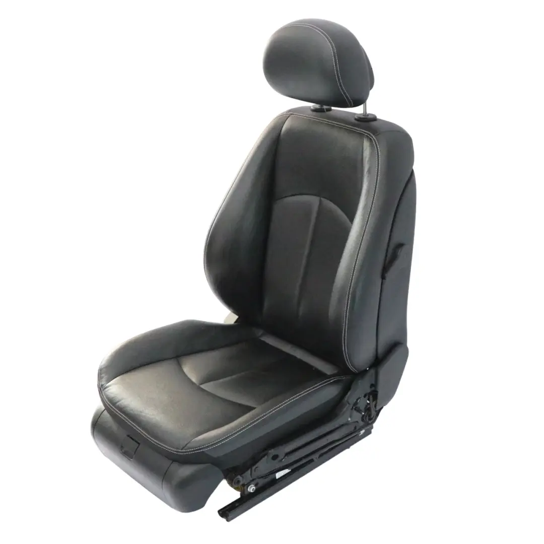 Front Seat Mercedes W211 Right O/S Leather Nappa Black Semi-Aniline