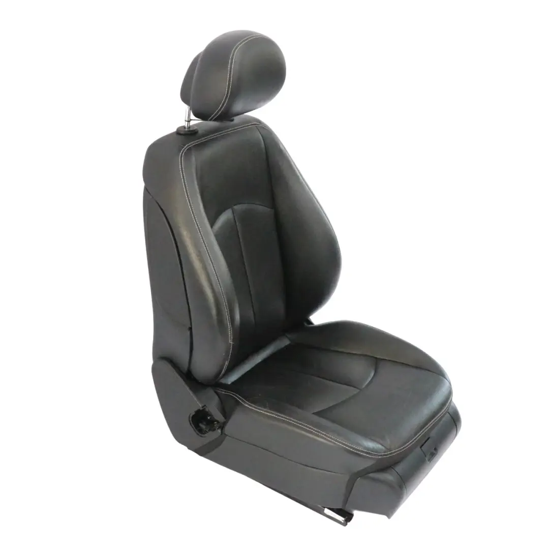 Front Seat Mercedes W211 Right O/S Leather Nappa Black Semi-Aniline