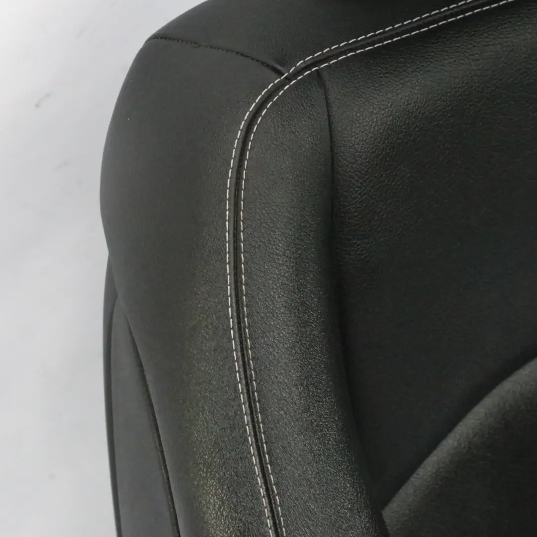 Front Seat Mercedes W211 Right O/S Leather Nappa Black Semi-Aniline