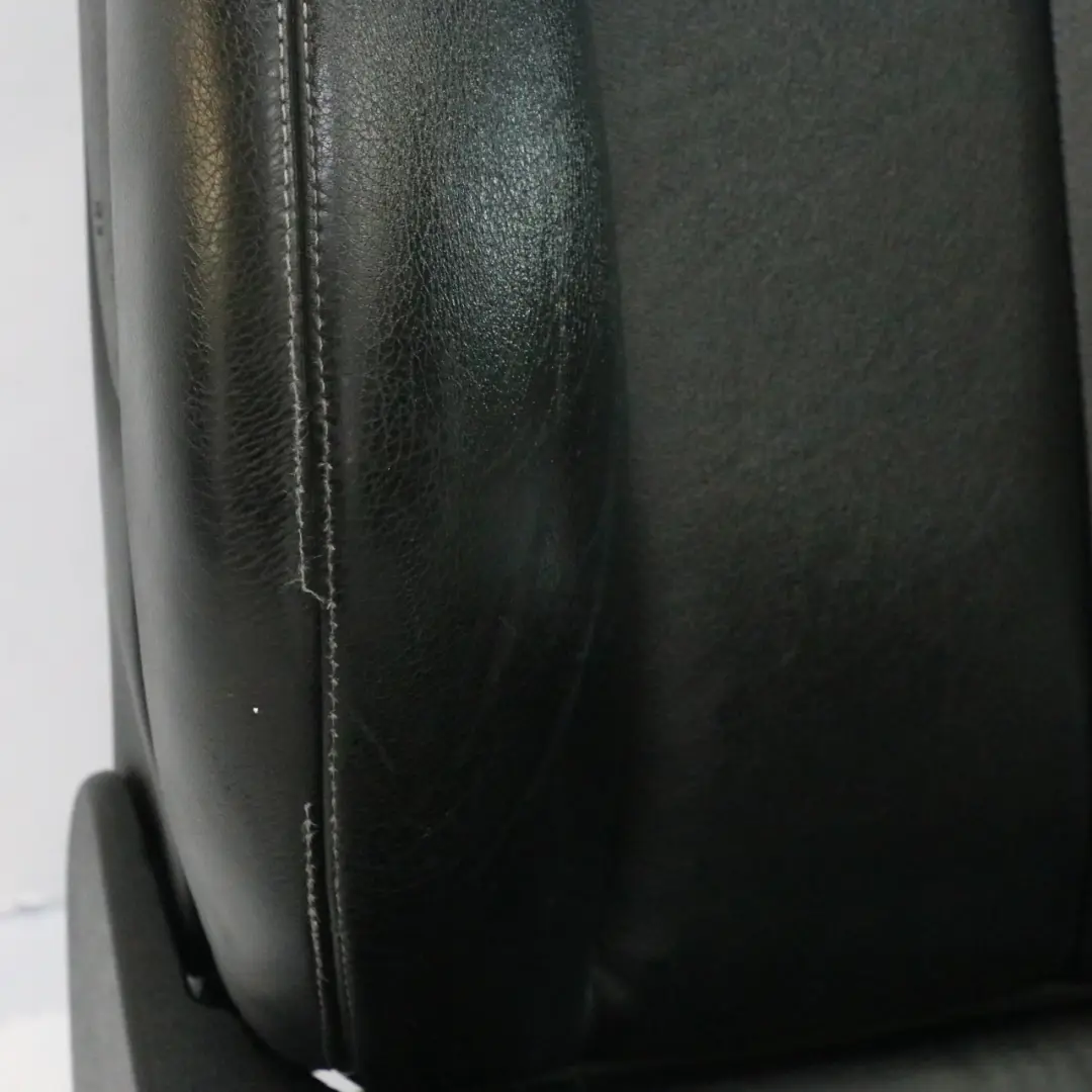 Front Seat Mercedes W211 Right O/S Leather Nappa Black Semi-Aniline