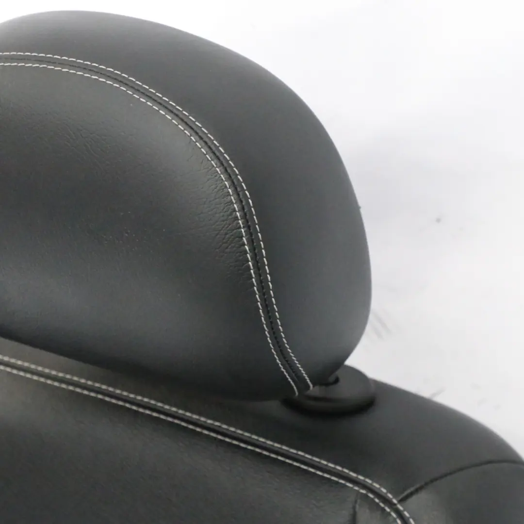 Front Seat Mercedes W211 Right O/S Leather Nappa Black Semi-Aniline