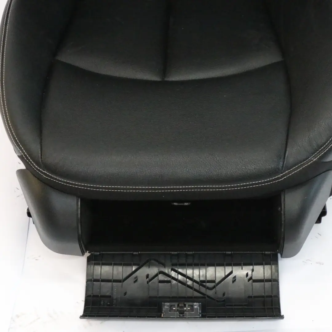 Front Seat Mercedes W211 Left N/S Leather Nappa Black Semi-Aniline