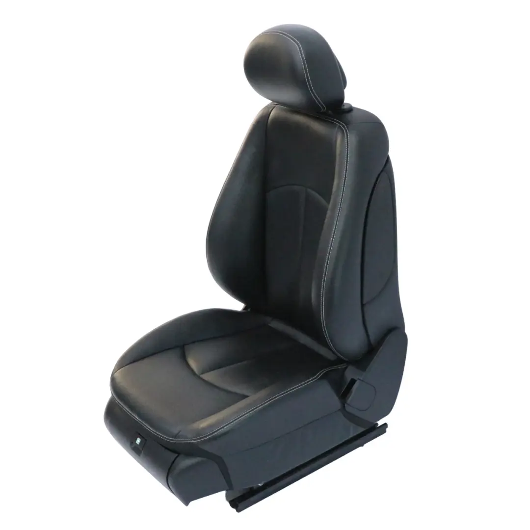 Front Seat Mercedes W211 Left N/S Leather Nappa Black Semi-Aniline