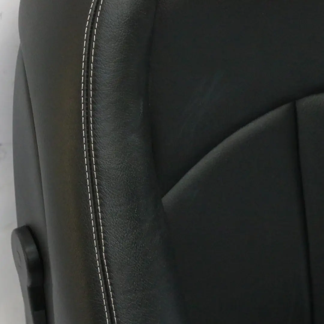 Front Seat Mercedes W211 Left N/S Leather Nappa Black Semi-Aniline