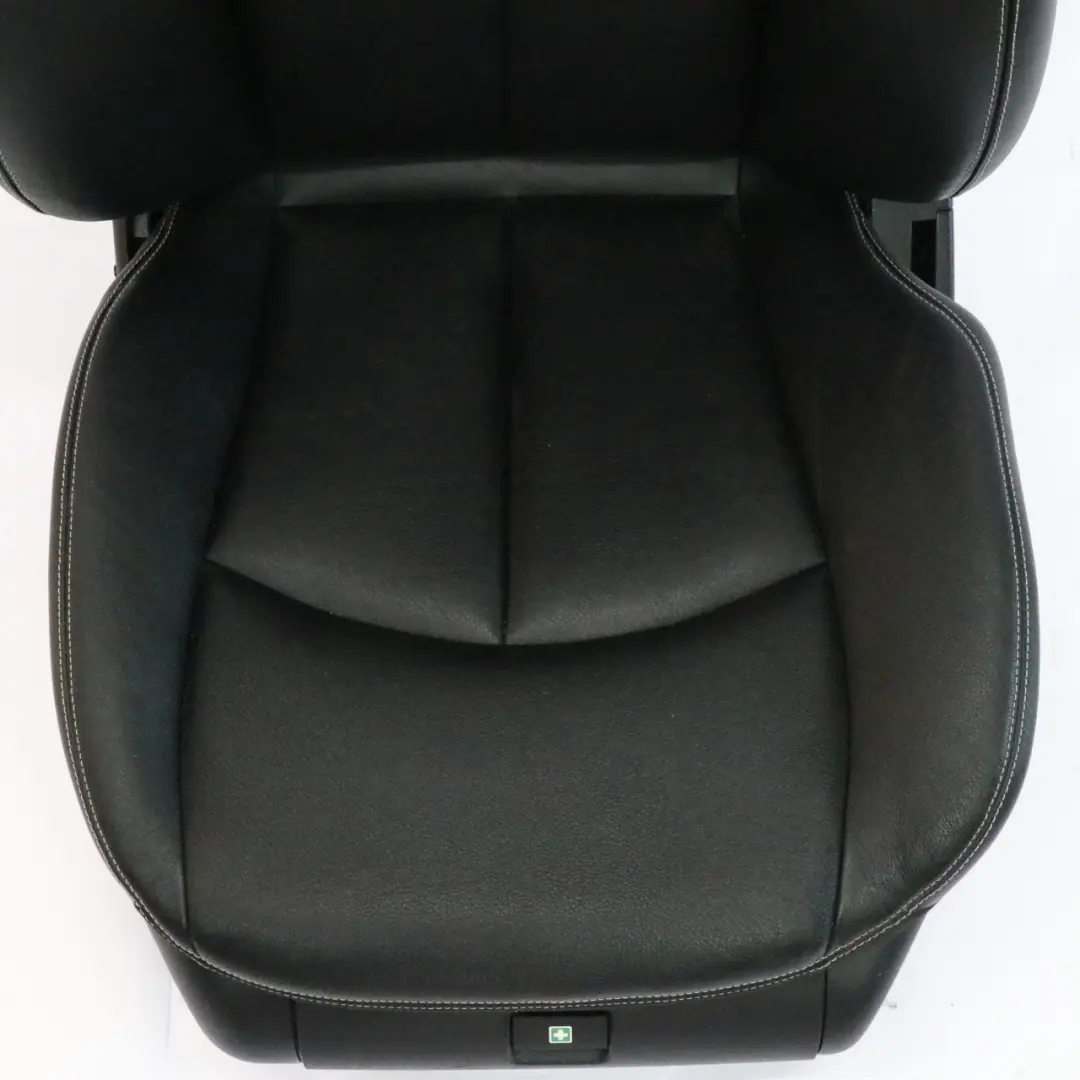 Front Seat Mercedes W211 Left N/S Leather Nappa Black Semi-Aniline