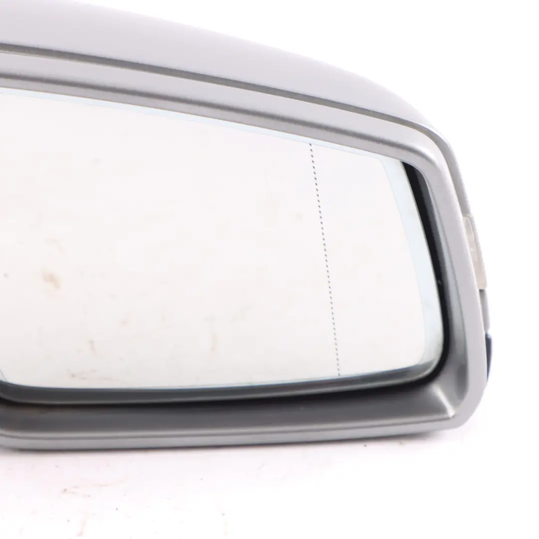 Mercedes W212 Wing Mirror Door Auto Dip Right O/S Palladium Silver Metallic 792