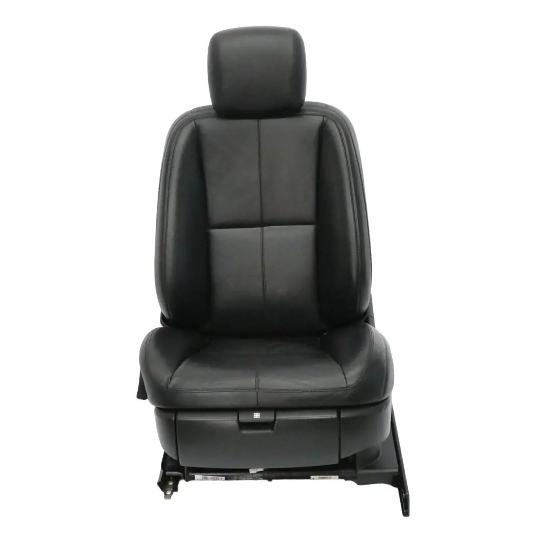 Front Seat Mercedes W221 Saloon Left N/S Heated Leather Como Black Memory