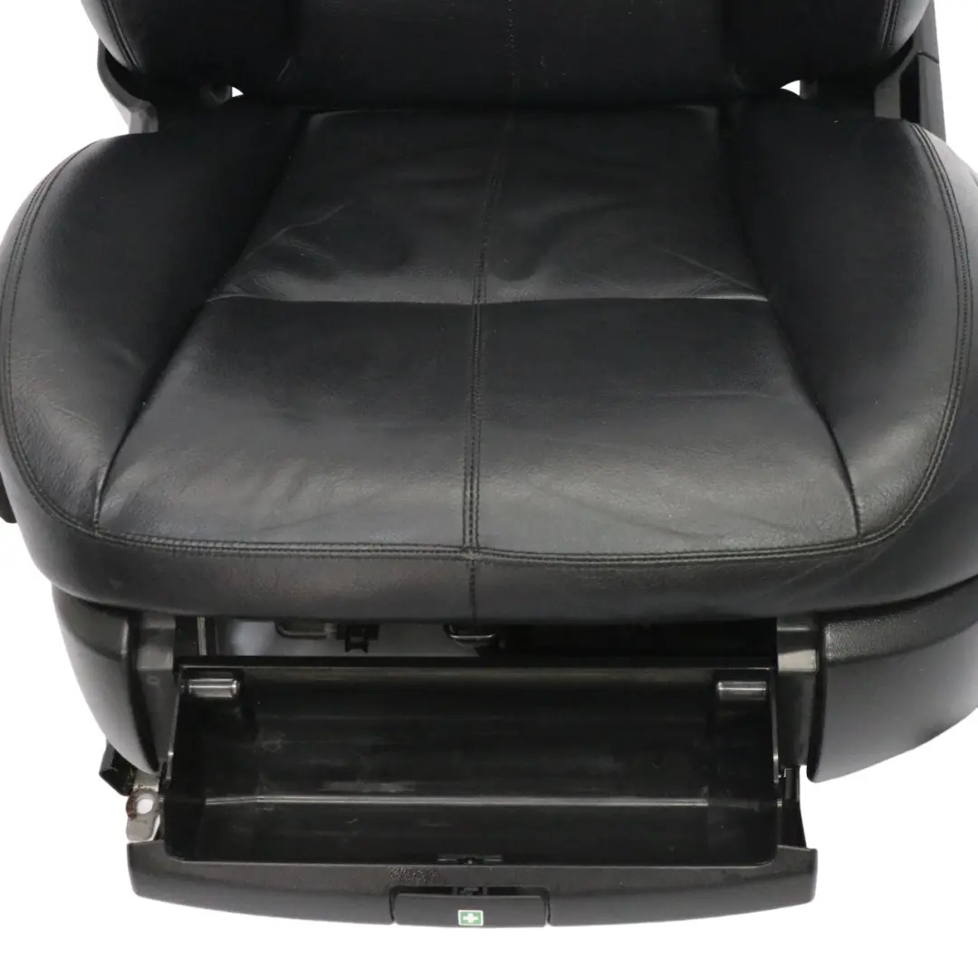 Front Seat Mercedes W221 Saloon Left N/S Heated Leather Como Black Memory