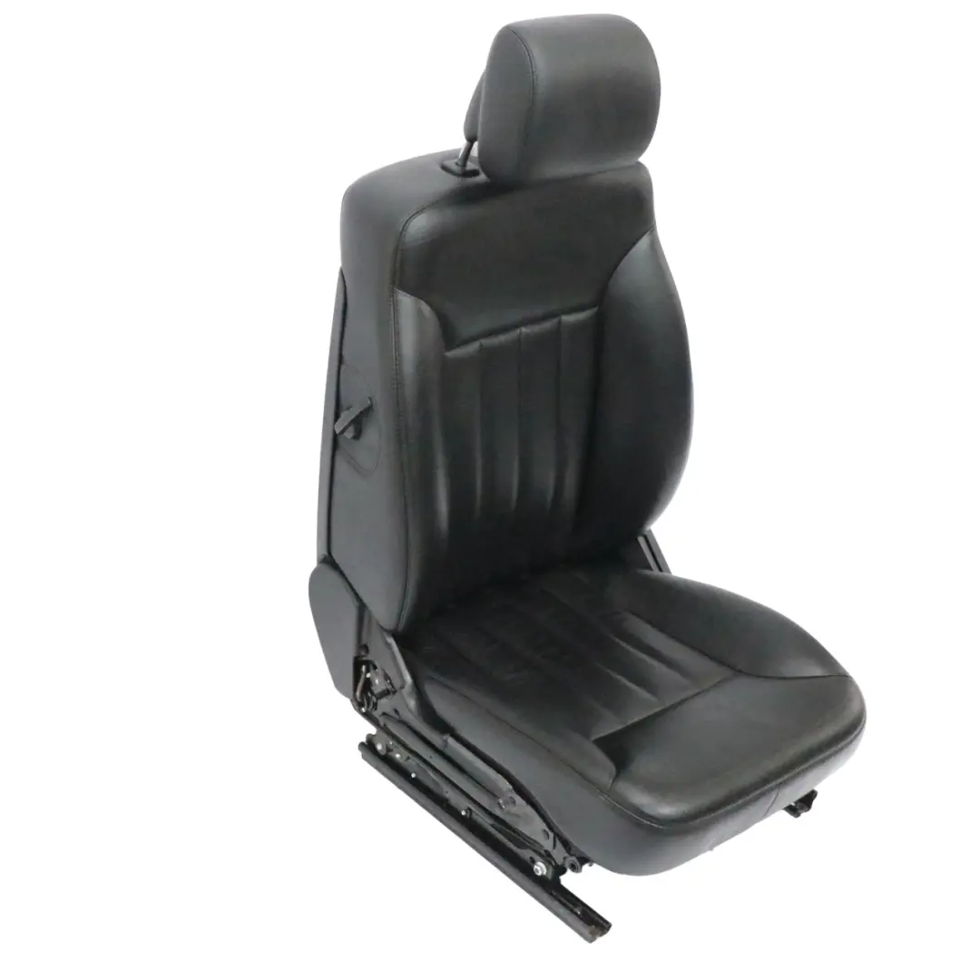 Mercedes ML W164 Front Seat Sport Left N/S Heated Memory Leather Nappa Black