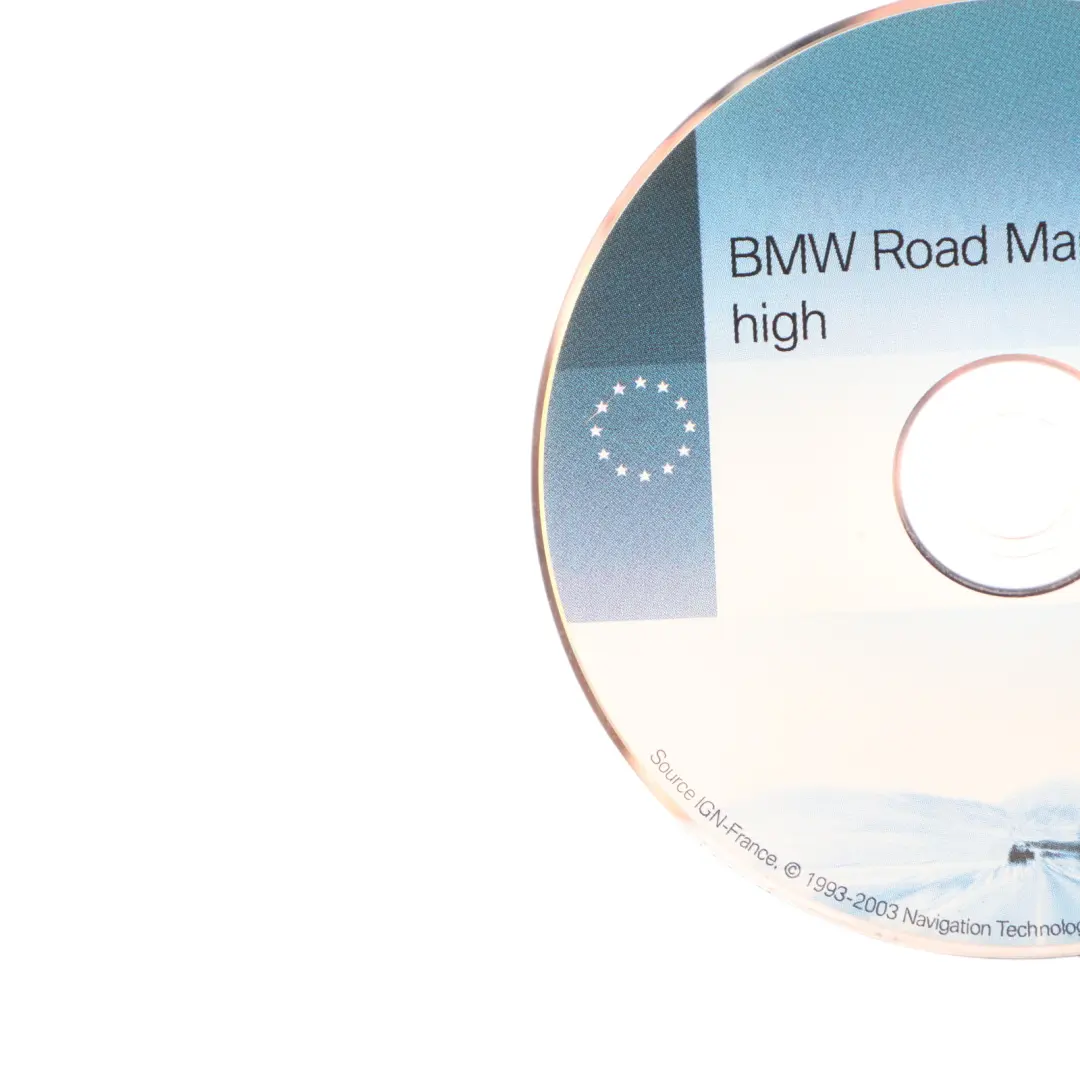 BMW Disc Navigation DVD 2004-1 Navi Sat Road Map Europe T1000-7273