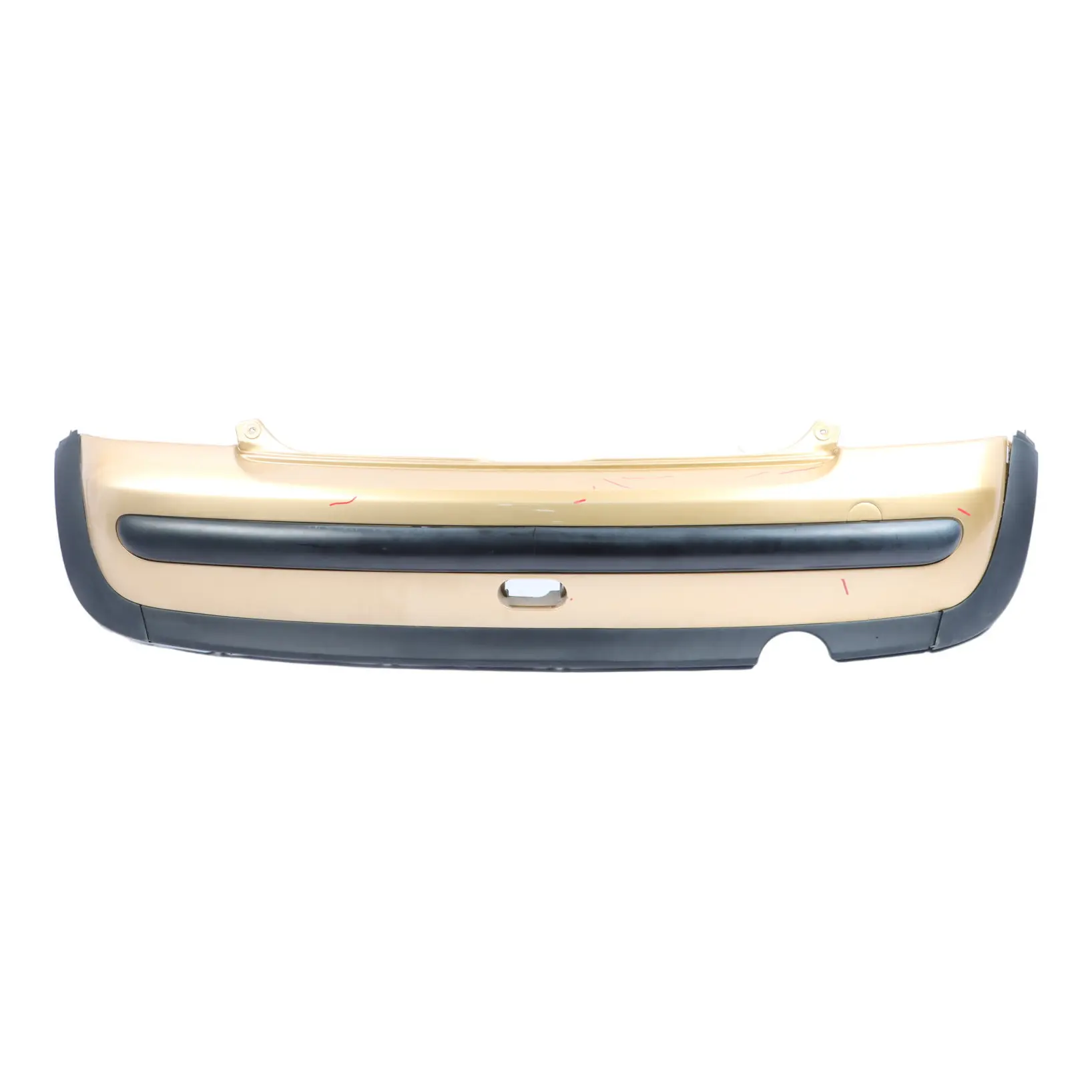 Mini R50 Rear Bumper Trim Panel Covering Solid Gold Metallic - 899