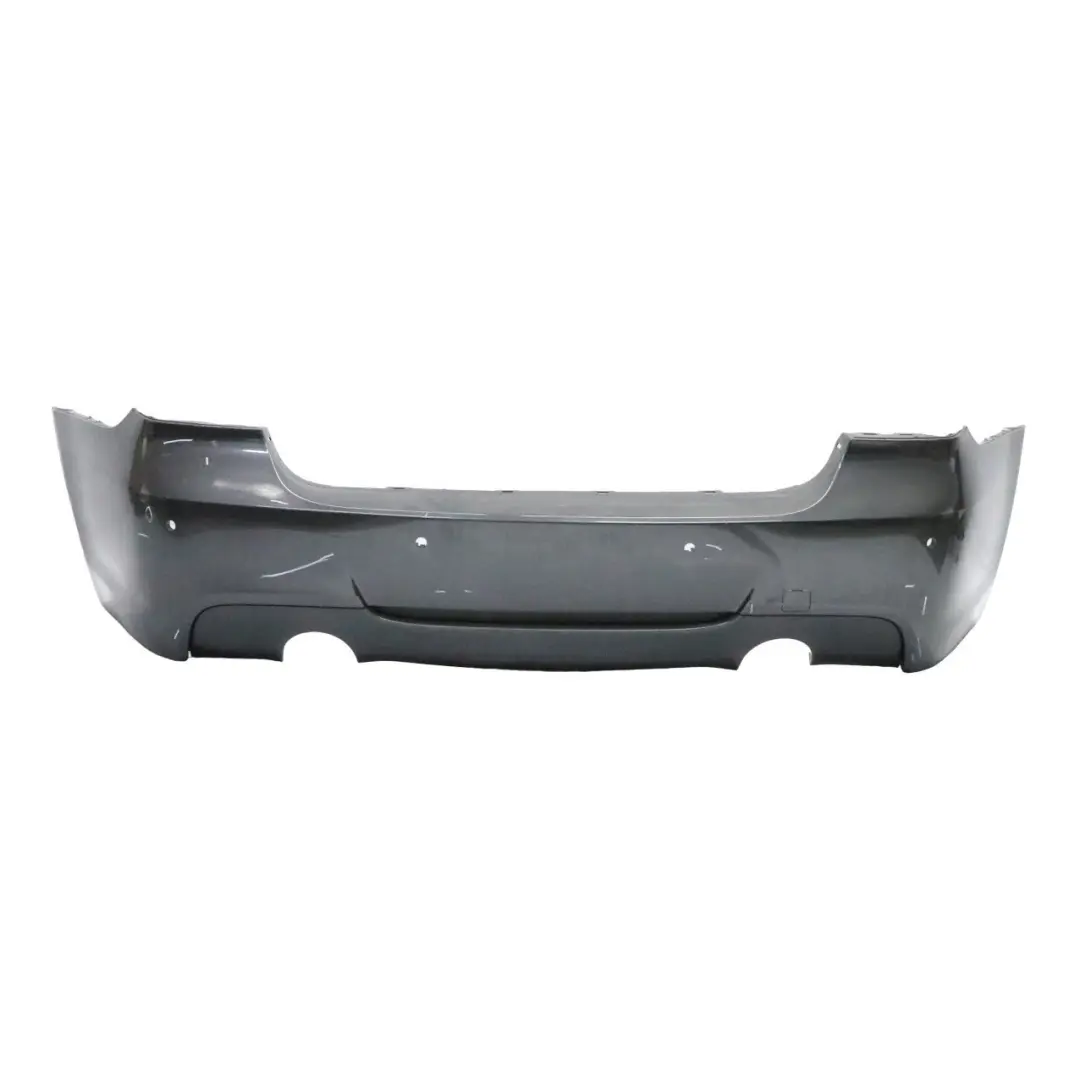 BMW E90 M Sport Rear Bumper PDC Sparkling Graphite Metallic - A22