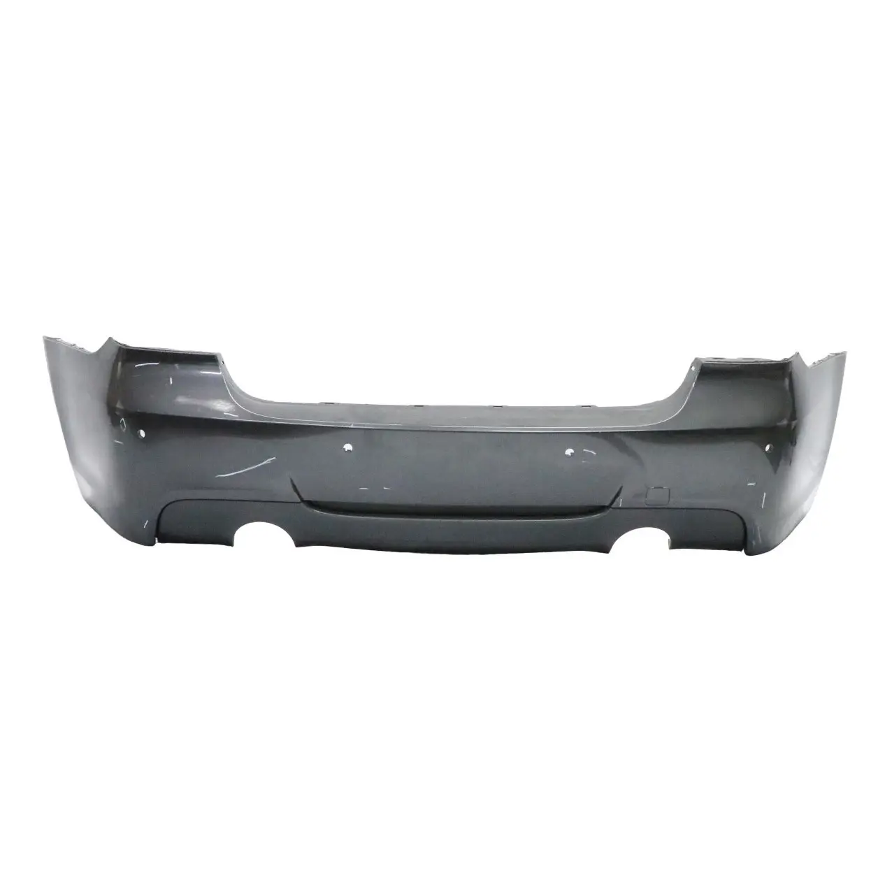 BMW E90 M Sport Rear Bumper PDC Sparkling Graphite Metallic - A22