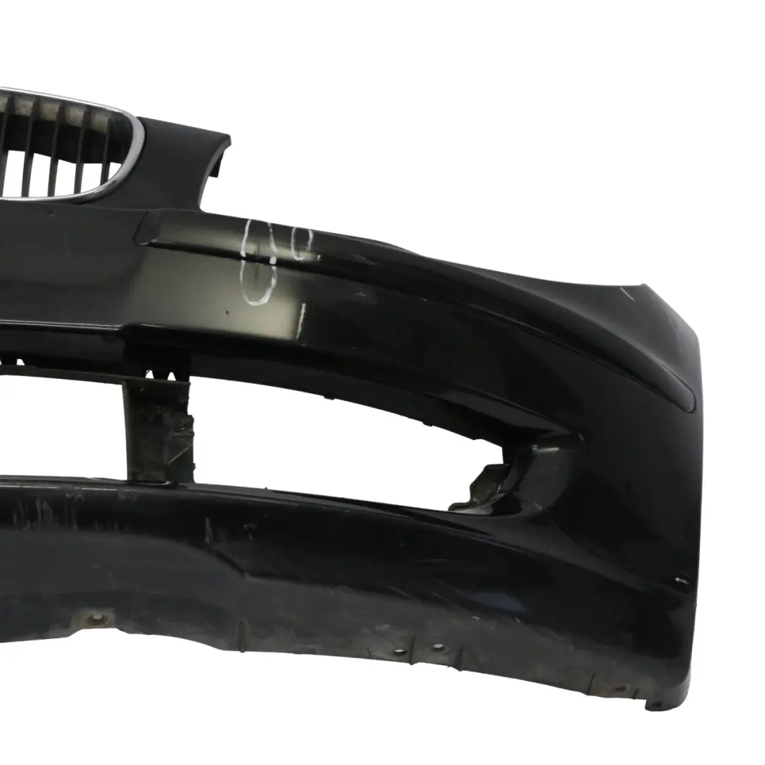 BMW E81 E87 LCI Front Bumper Trim Black Sapphire Metallic - 475