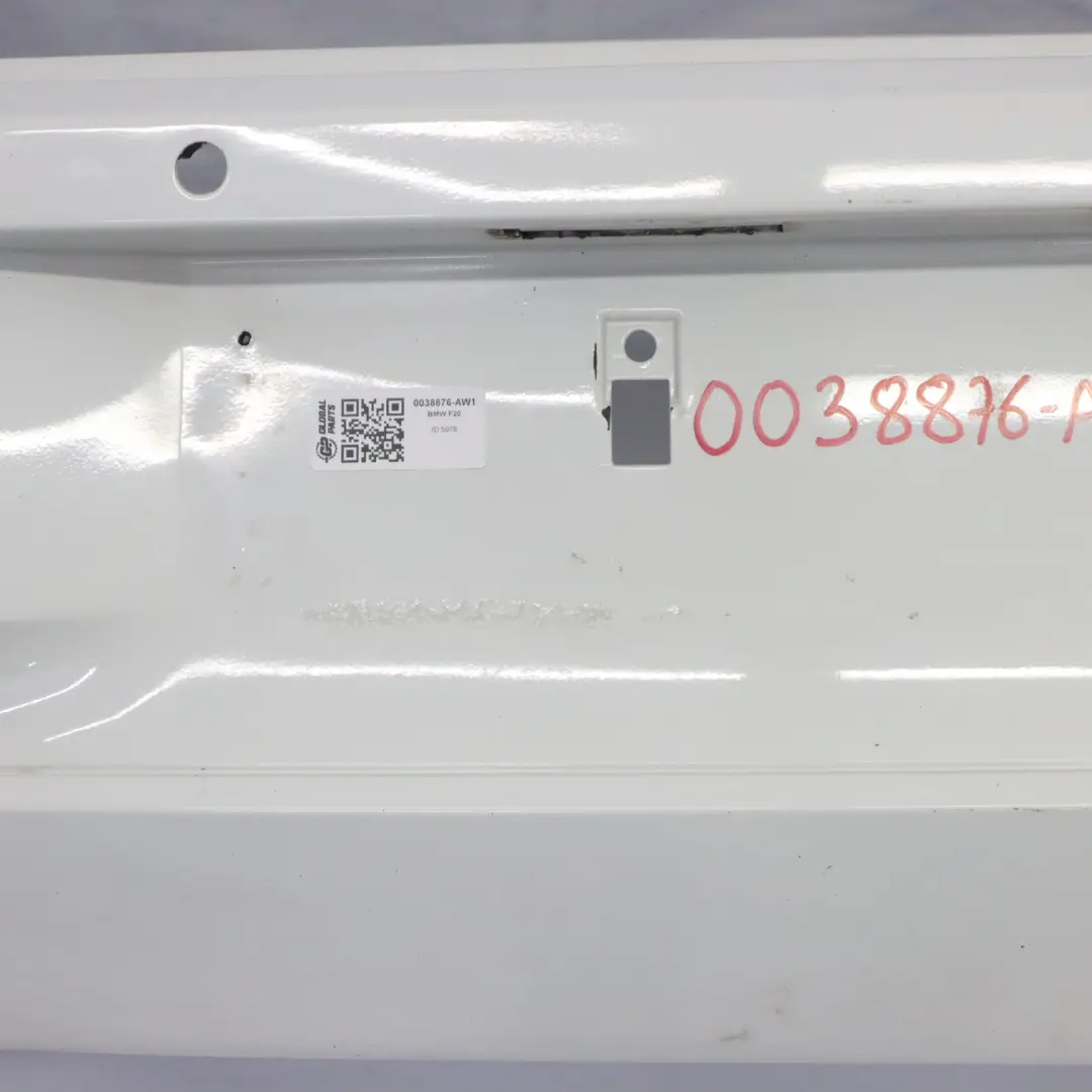 BMW F20 F21 Rear Bumper Trim Panel Alpinweiss Alpine White - 300