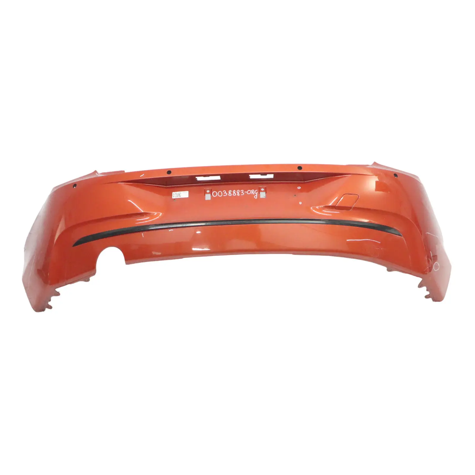 BMW F20 F21 Bumper Rear Sport Line Trim Panel Valencia Orange Metallic - B24