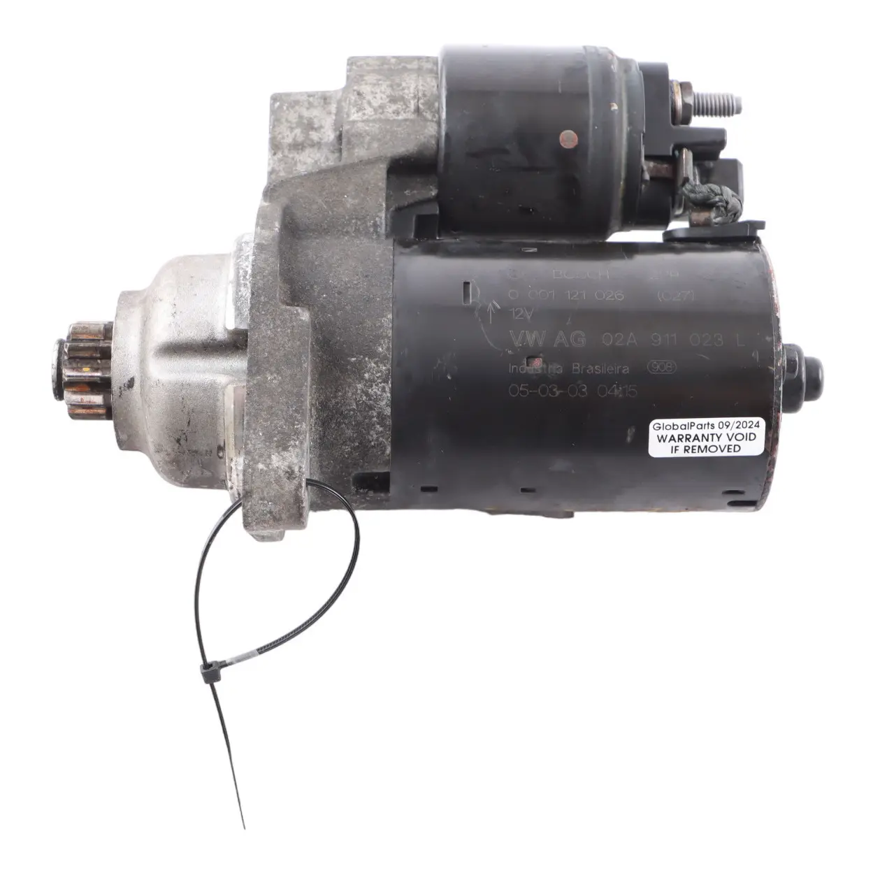 VW Volkswagen New Beetle 1.6 BFS Petrol Starter Generator Motor 02A911023L