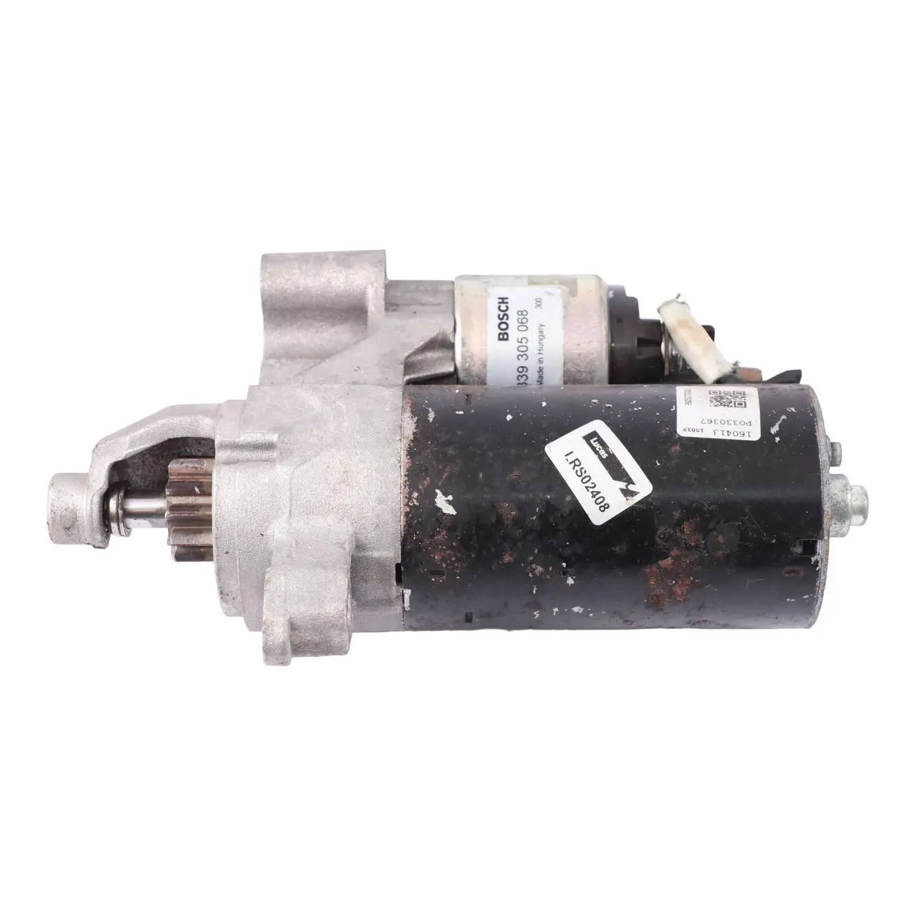 Audi A4 B8 2.0 TDI CAGA Diesel Engine Starter Motor Bosch Unit 03L911021C