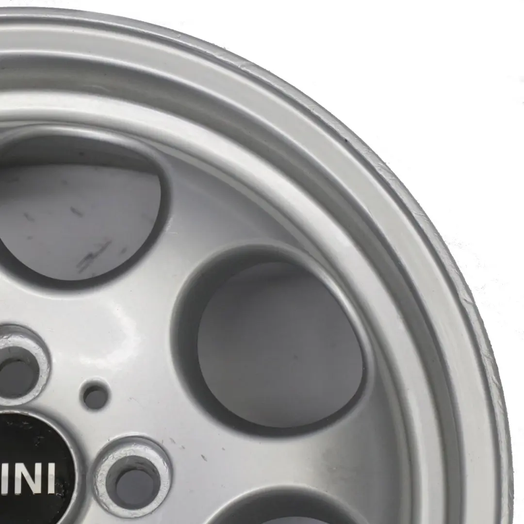 Mini Cooper One R50 R56 Silber Alu Felge Alufelge 15" 5,5J ET: 45 Rad 7 Hole 81