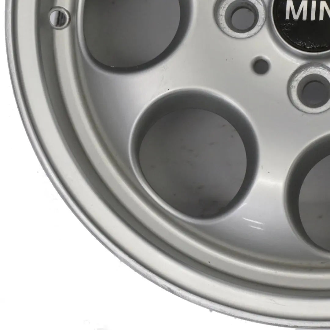 Mini Cooper One R50 R56 Silber Alu Felge Alufelge 15" 5,5J ET: 45 Rad 7 Hole 81