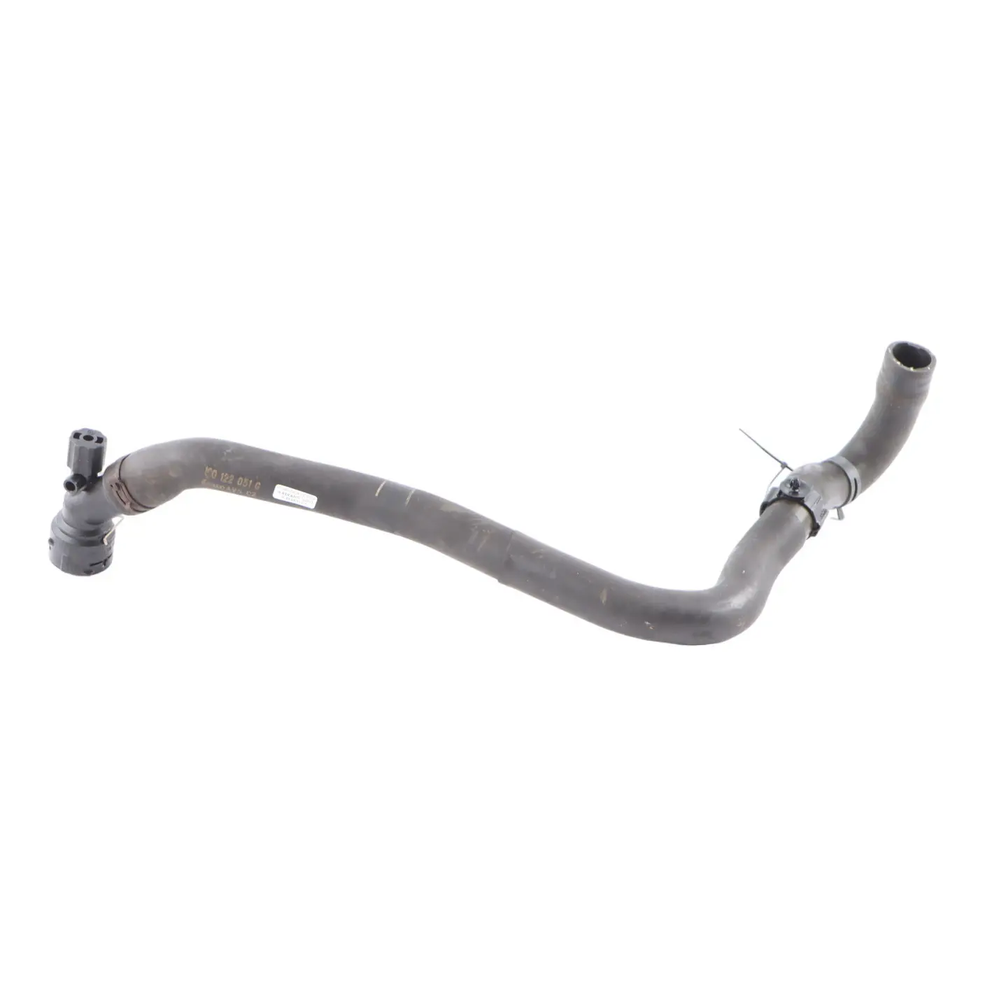 VW Volkswagen New Beetle Lower Radiator Coolant Pipe Hose Tube Line 1C0122051G