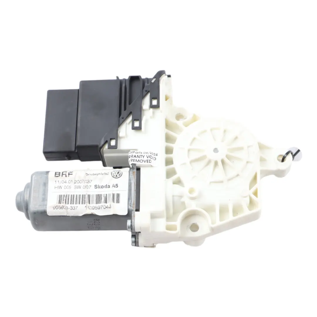 Skoda Octavia II Elevalunas Regulador Motor Trasero Derecho 1K0959704J