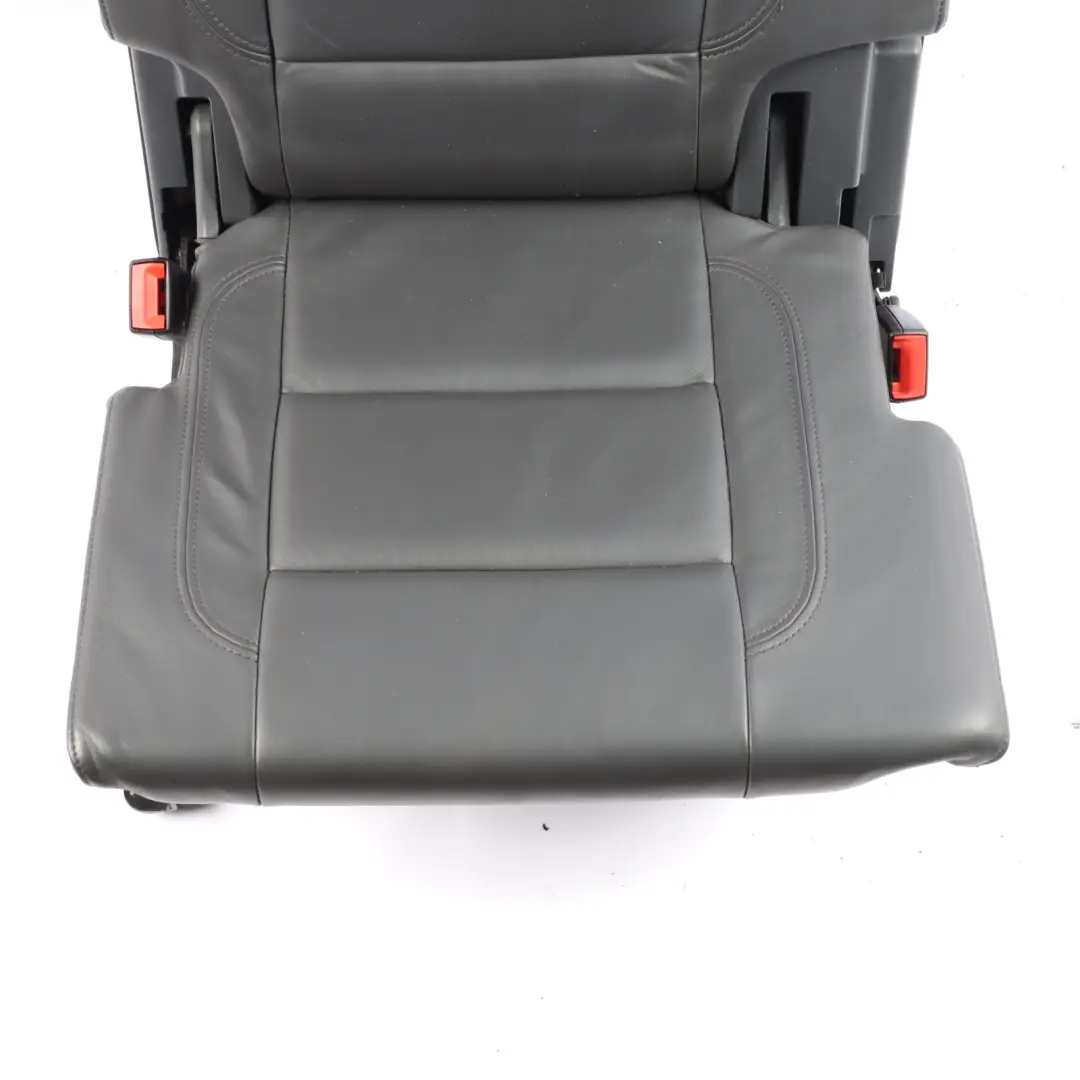  Volkswagen Touran 1T Rear Seat Left N/S Seat 3rd Row Imitation Leather Black