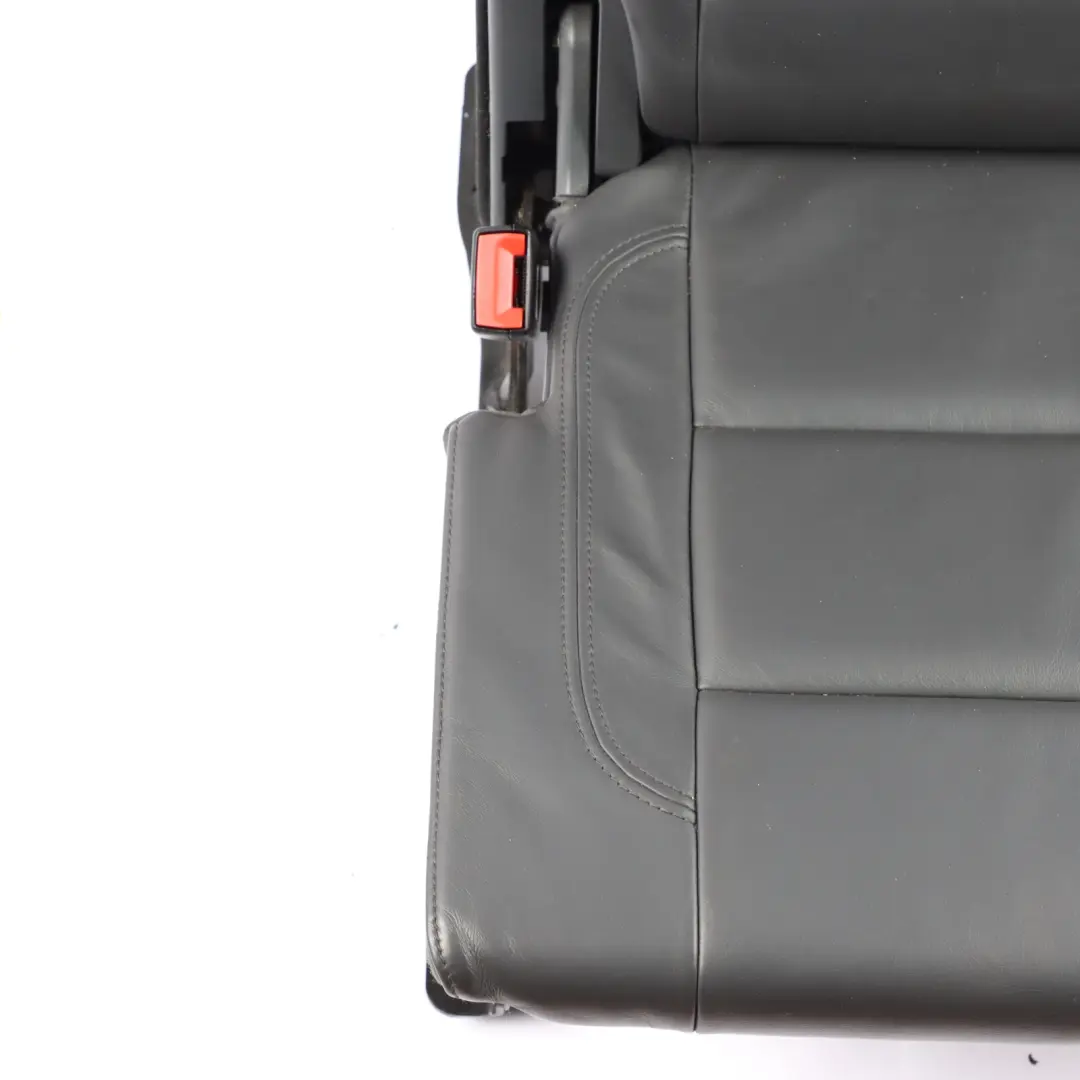  Volkswagen Touran 1T Rear Seat Left N/S Seat 3rd Row Imitation Leather Black