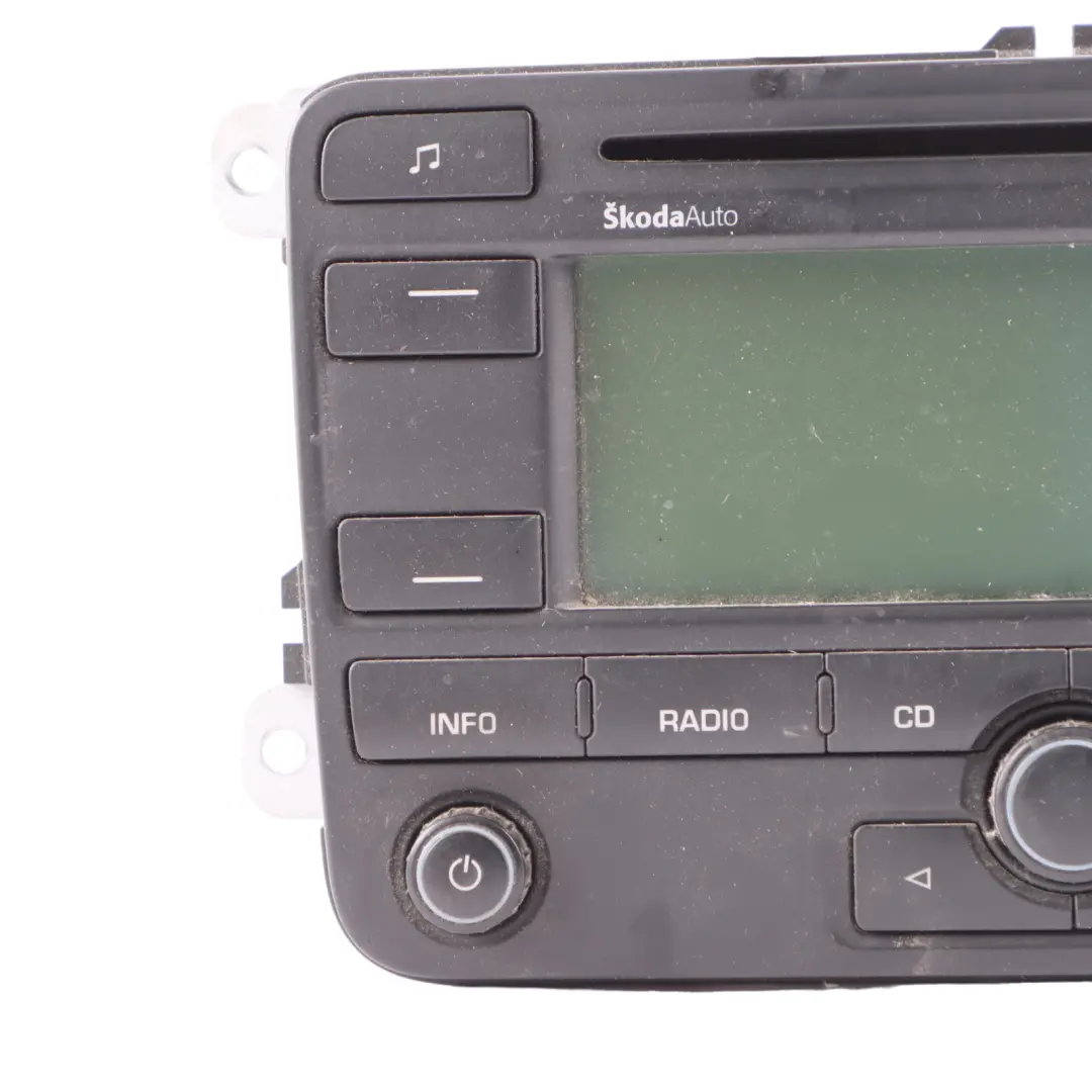 Skoda Octavia II Sat Radio Navi DVD CD MP3 Player Panel Head Unit 1Z0035191A