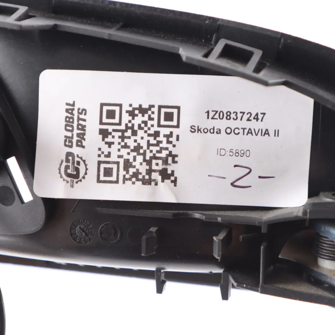 Skoda Octavia II Interior Door Handle Trim Front Left N/S Speaker 1Z0837247