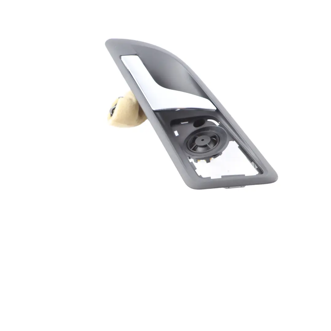 Skoda Octavia II Rear Door Handle Speaker Interior Left N/S Chrome 1Z0839221A