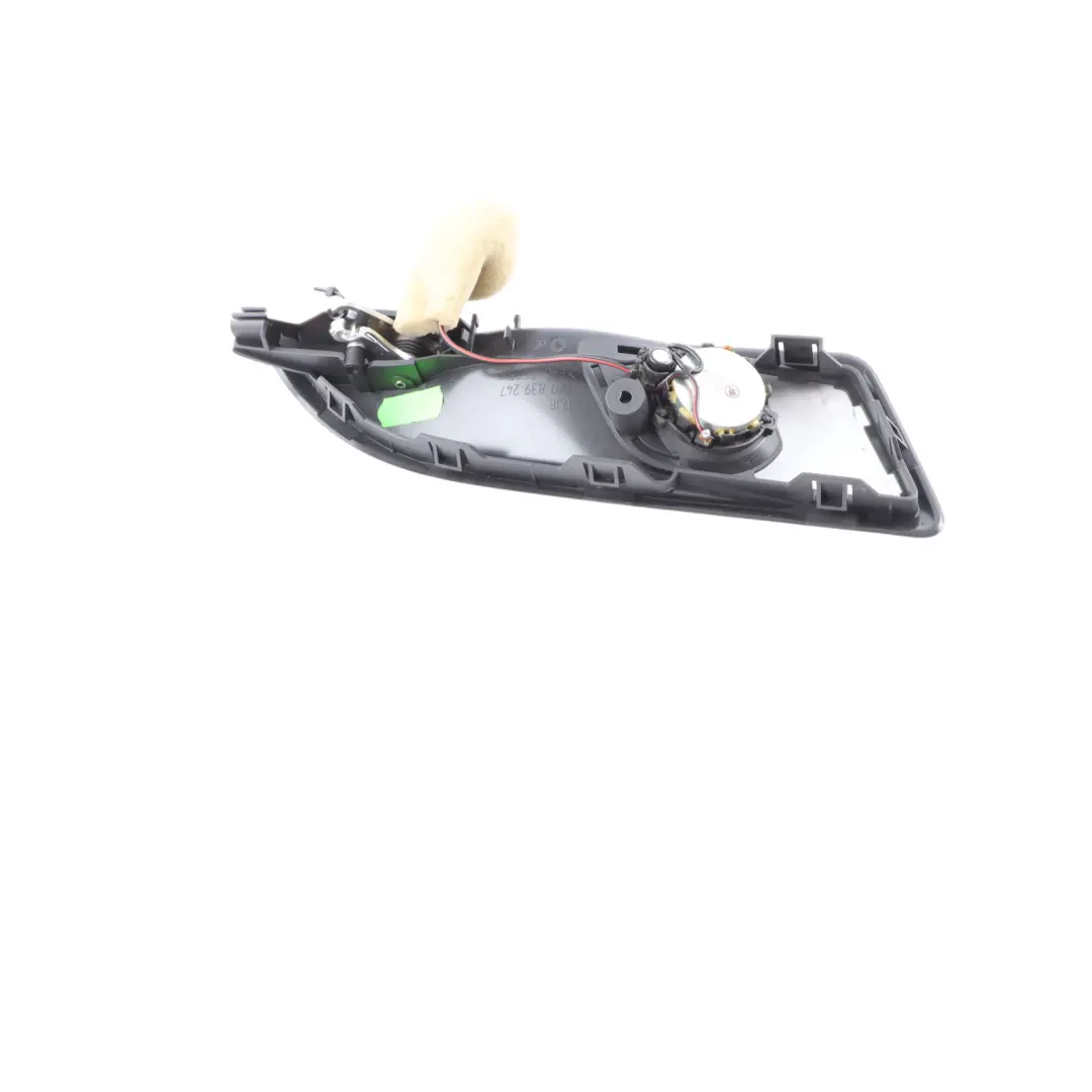 Skoda Octavia II Rear Door Handle Speaker Interior Left N/S Chrome 1Z0839221A