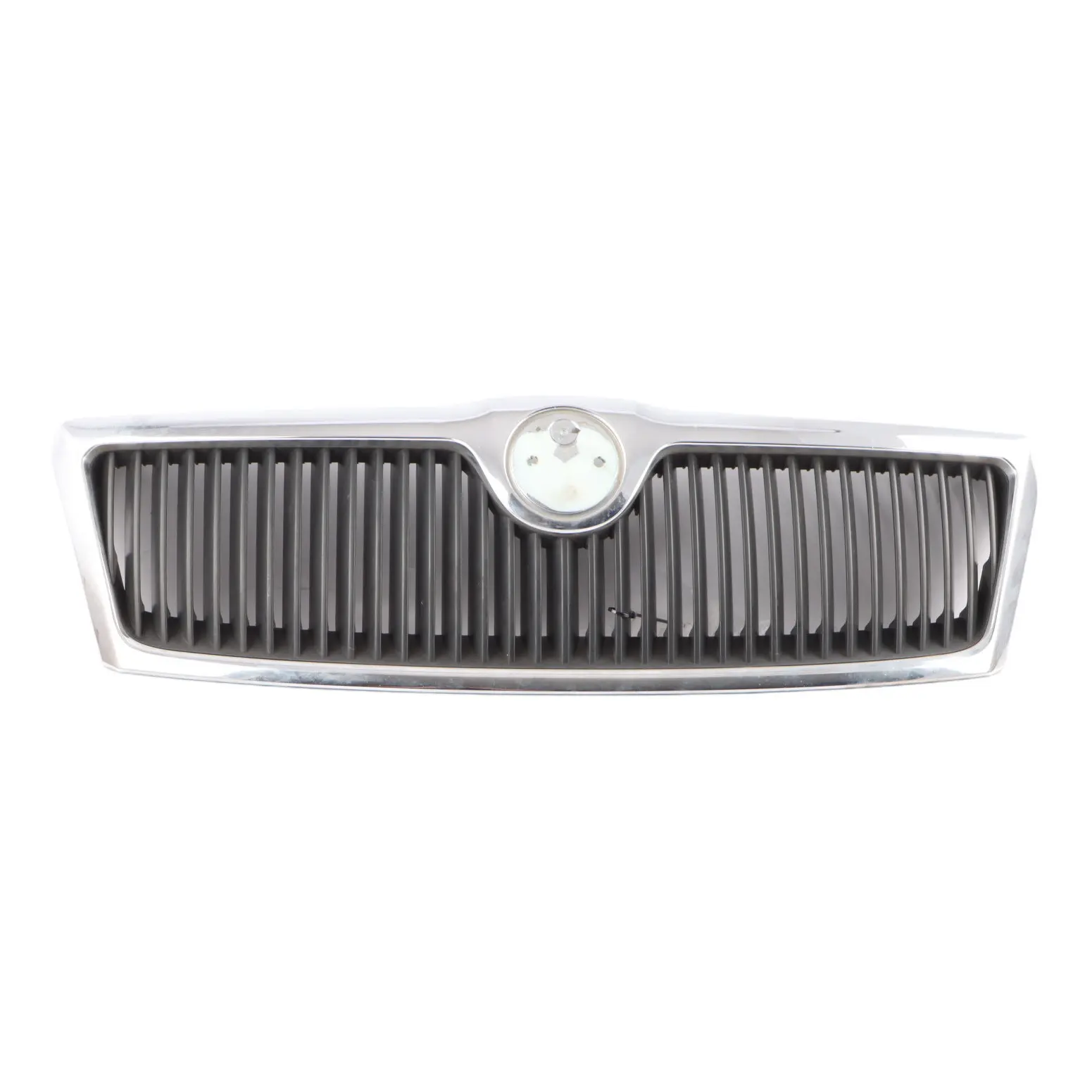 Skoda Octavia II Centre Upper Front Grille Radiator Trim Cover Panel 1Z0853668