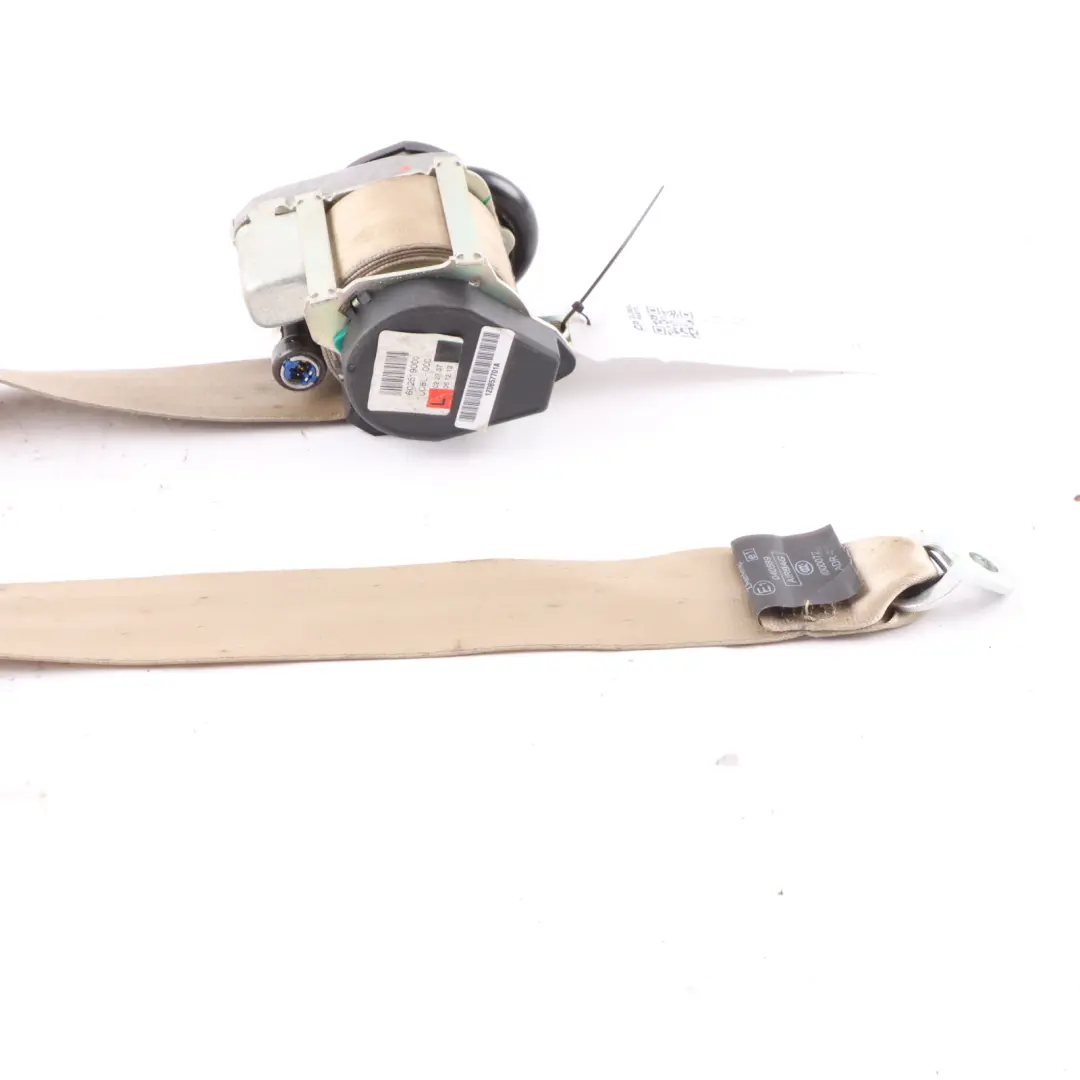 Skoda Octavia II Seat Belt Front Left N/S Safety Belt Cream 1Z0857701B