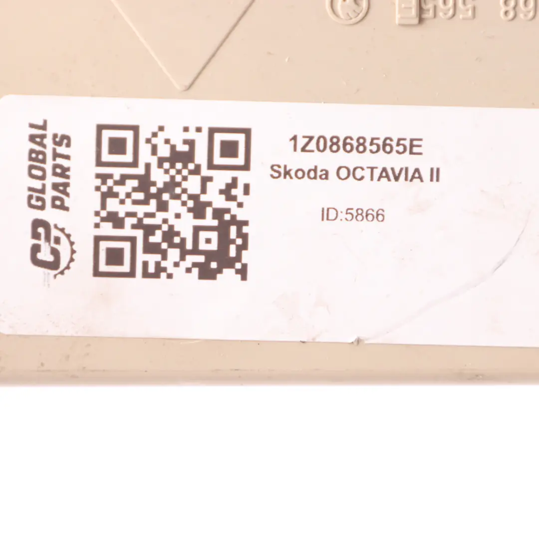 Skoda Octavia II Interior Trim Panel Sunglasses Holder Ivory 1Z0868565E