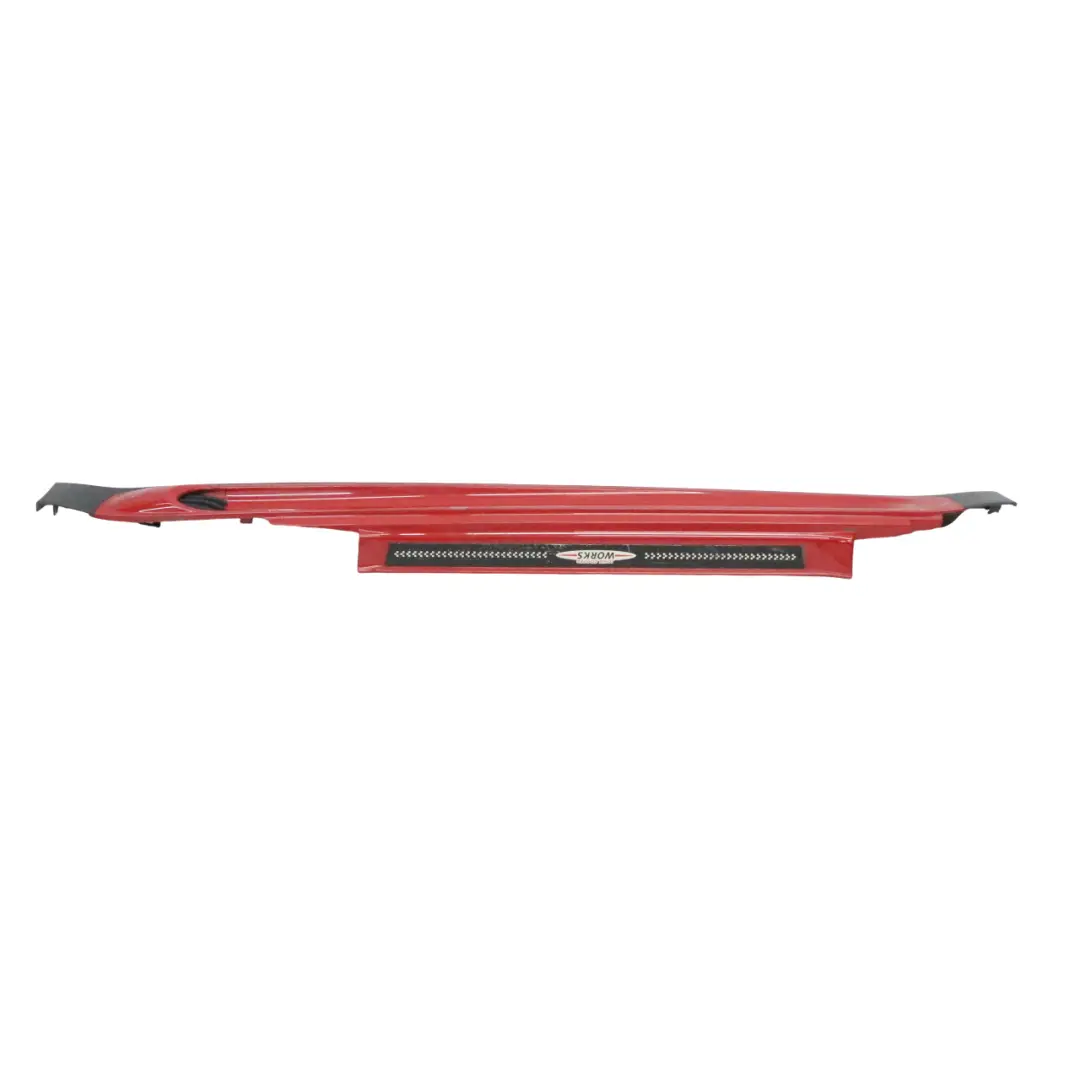 Side Skirt Mini R56 R57 JCW Left N/S Door Sill Trim Chili Red - 851