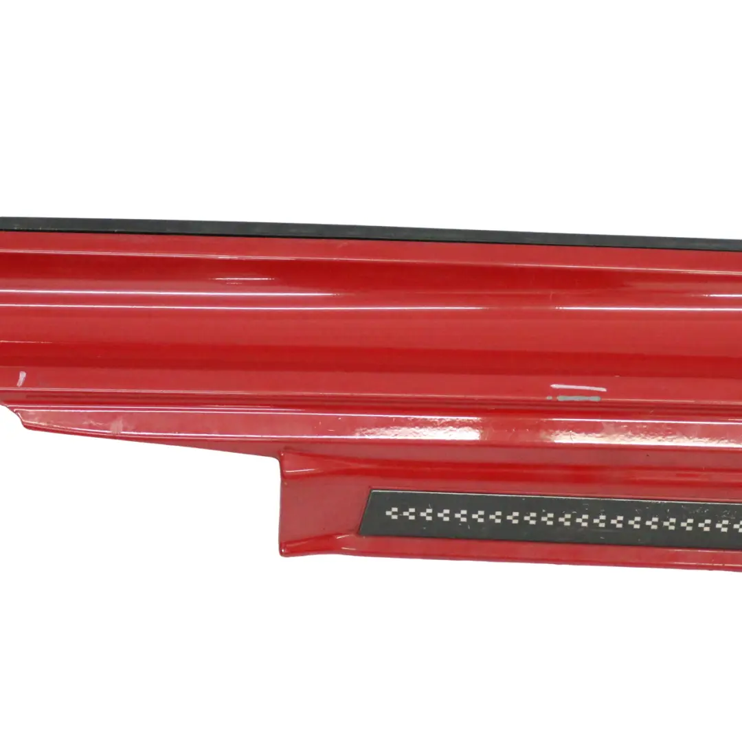 Side Skirt Mini R56 R57 JCW Left N/S Door Sill Trim Chili Red - 851