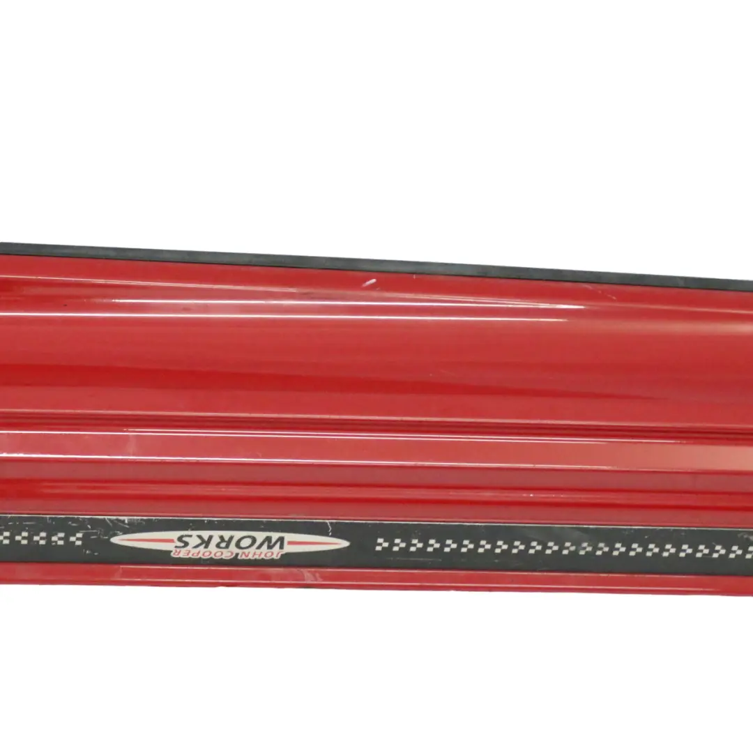 Side Skirt Mini R56 R57 JCW Left N/S Door Sill Trim Chili Red - 851