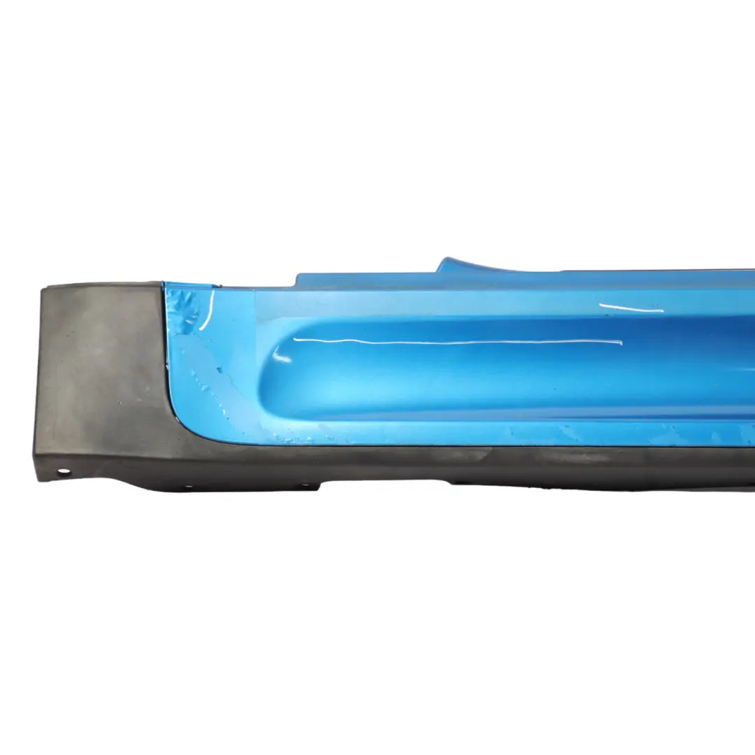 Mini R56 R57 JCW Left Door N/S Sill Skirt Side Trim Laser Blue Metallic - A59
